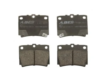 Колодки тормозные дисковые ABE C25011ABE