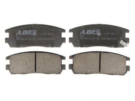Колодки тормозные дисковые ABE C29001ABE (фото 1)