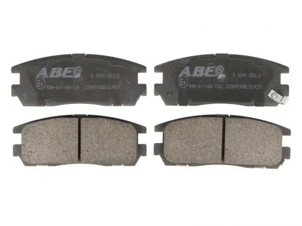 Колодки тормозные дисковые ABE C29001ABE