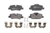 Колодки тормозные дисковые C2B033ABE