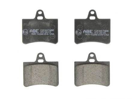 Колодки тормозные дисковые ABE C2C007ABE