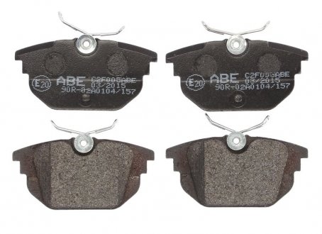 Колодки тормозные дисковые ABE C2F005ABE (фото 1)