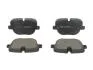 Комплект гальмівних колодок задн , LAND ROVER RANGE ROVER III, RANGE ROVER SPORT I, RANGE ROVER SPORT II 3.0-5.0 09.05- C2I005ABE