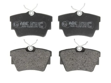 Колодки тормозные дисковые ABE C2R011ABE