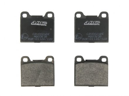 Колодки тормозные дисковые ABE C2V002ABE (фото 1)