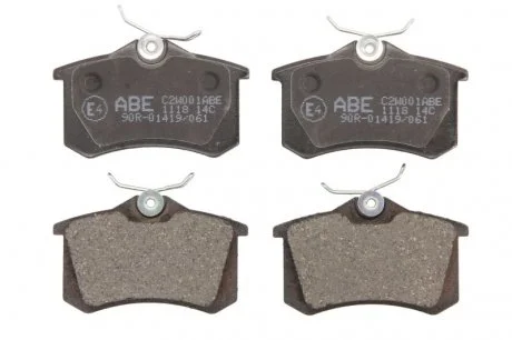 Колодки тормозные дисковые ABE C2W001ABE