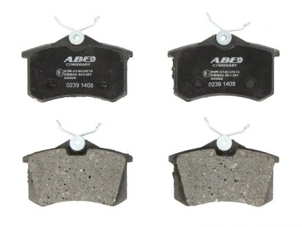 Колодки тормозные дисковые ABE C2W002ABE (фото 1)
