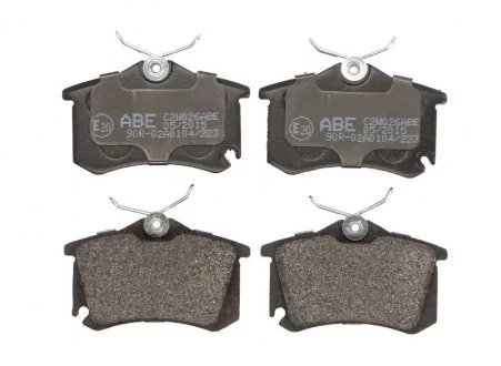 Колодки тормозные дисковые ABE C2W026ABE