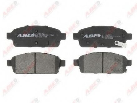 Колодки тормозные дисковые ABE C2X014ABE (фото 1)