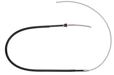 Трос стояночного гальма задн Лів (1805мм/940мм, гальма: барабан) SKODA ROOMSTER, ROOMSTER PRAKTIK 1.2-1.9D 03.06-05.15 ABE C7S005ABE