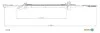 Трос педали сцепления FIAT 127 1050 cc77- / Fiorino 900-1050 cc81- / A112 79-81 / 127 L-CL78- ADRIAUTO 110116 (фото 1)