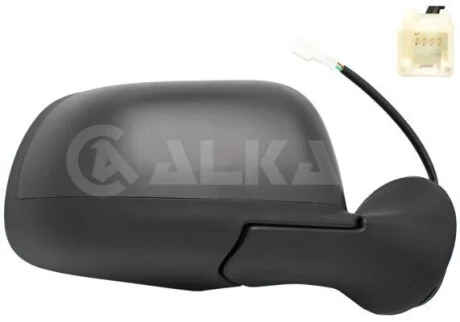 Зеркало в сборе, правое,электр., выпуклый + обогрев 5 Pins, ALKAR 6 126 613
