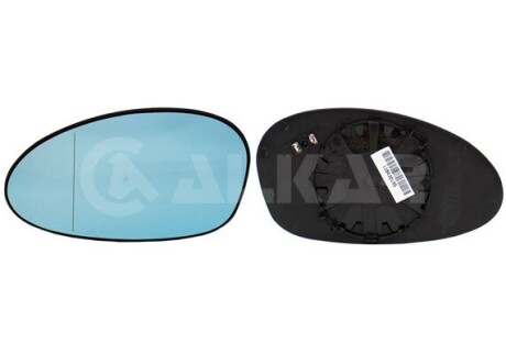 Вкладиш дзеркала лівий, асферичний, блакитне + обігрів ALKAR 6 411 843
