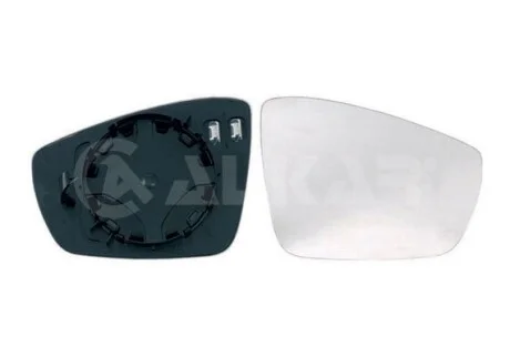 Дзеркало ліве скло+Держак ел.рег.,обогрів. випукл. ALKAR 6432123