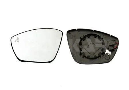 Вкладиш дзеркала лівий, опуклий + обігрів + ук.. 4 PINS, 4 Pins, ALKAR 6 435 296