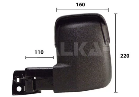 Лів. коротке кріплення ручн. регул. 9/91-9/94 ALKAR 9265961