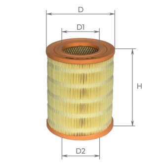 Фільтр повітряний ГАЗель, Соболь (дв. 405) ALPHA FILTER AF0136