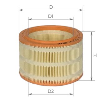 ЕФ повітряний (CITROEN BX, C5, ZX; LADA Niva, 4x4, Taiga; PEUGEOT 205, 305, 306, 309) ALPHA FILTER AF0202