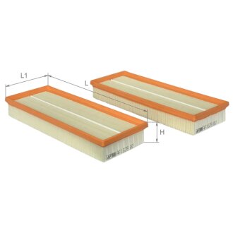 ЕФ повітряний (MB E-240, C-240) (2 шт) ALPHA FILTER AF1678-2