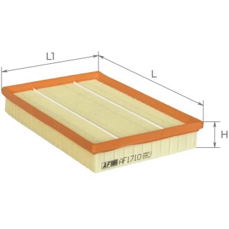 Фільтр повітряний ALPHA FILTER AF1710