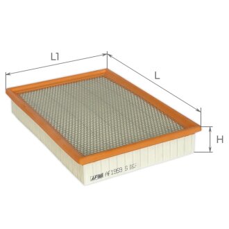 Фільтр повітряний ALPHA FILTER AF1959S