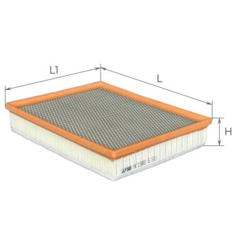 ЕФ повітряний (BMW X5, X6) ALPHA FILTER AF1988s