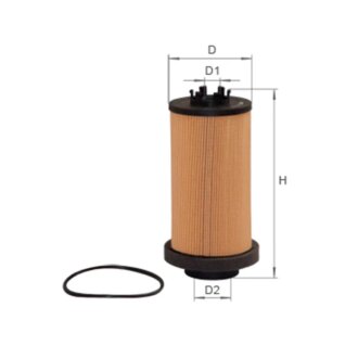 Фото 1 - фільтр паливний ALPHA FILTER AF424 Фільтр паливний ALPHA FILTER AF424 (фото 1)