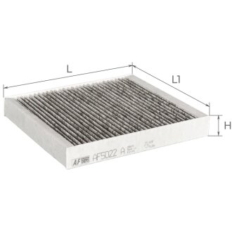 ЕФ повітряний салону (Nissan) ALPHA FILTER AF5022a (фото 1)