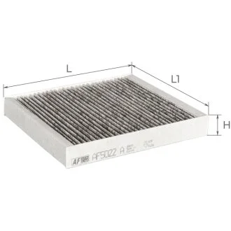 ЕФ повітряний салону (Nissan) ALPHA FILTER AF5022a