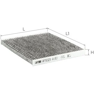 Фільтр салону ALPHA FILTER AF5023A