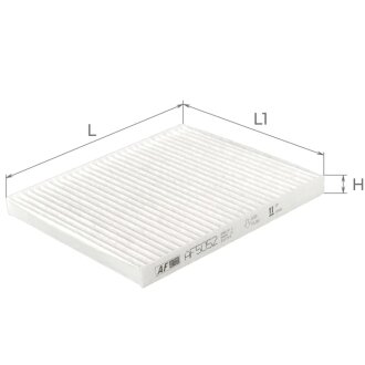 ЕФ повітряний салону (Citroen, Peugeot) ALPHA FILTER AF5052 (фото 1)