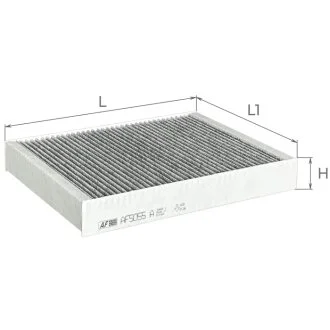 Фільтр салону ALPHA FILTER AF5055A