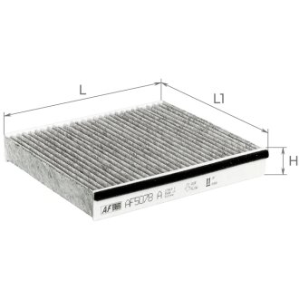 ЕФ повітряний салону ALPHA FILTER AF5078a