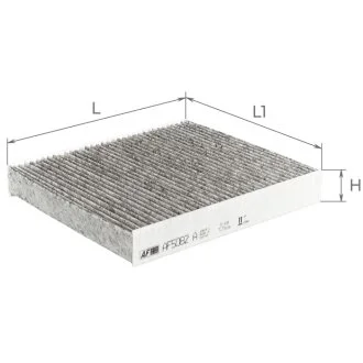 Фільтр салону ALPHA FILTER AF5082A