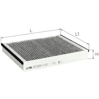 Фільтр салону ALPHA FILTER AF5084A