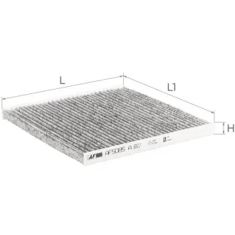 Фільтр салону ALPHA FILTER AF5085A