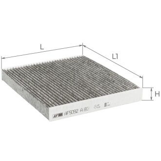 Фільтр салону ALPHA FILTER AF5092A