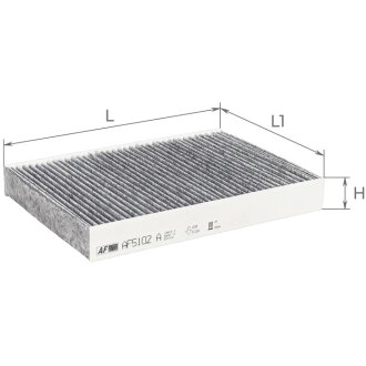 ЕФ повітряний салону ALPHA FILTER AF5102a
