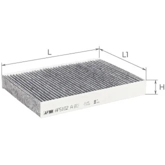 ЕФ повітряний салону ALPHA FILTER AF5102a