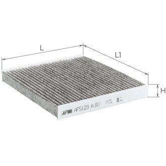 Фильтр салона ALPHA FILTER AF5123A