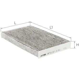 Фільтр салону ALPHA FILTER AF5137A