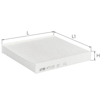 Фільтр салону ALPHA FILTER AF5169