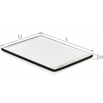 Фильтр салона ALPHA FILTER AF5172 (фото 1)