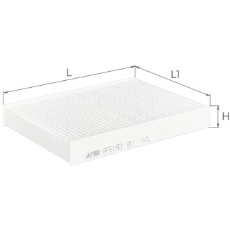 Фільтр салону ALPHA FILTER AF5190