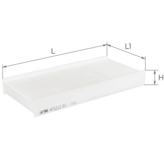 Фільтр салону ALPHA FILTER AF5212