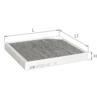 ЕФ повітряний салону ALPHA FILTER AF5220a