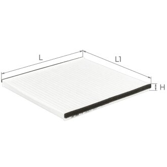 Фильтр салона GEELY MK2 10- ALPHA FILTER AF5221