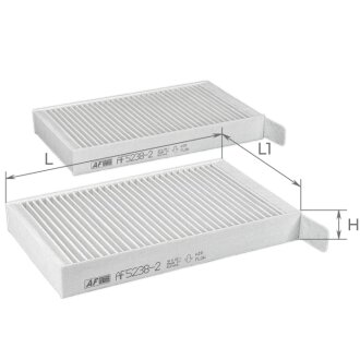 Фільтр повітряний салону (TESLA MOTORS Model 3) ALPHA FILTER AF52382 (фото 1)