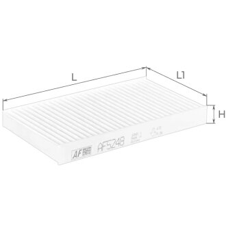 Фільтр салону ALPHA FILTER AF5248