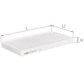 Фото 1 - фільтр салону ALPHA FILTER AF5280 Фільтр салону ALPHA FILTER AF5280 (фото 1)